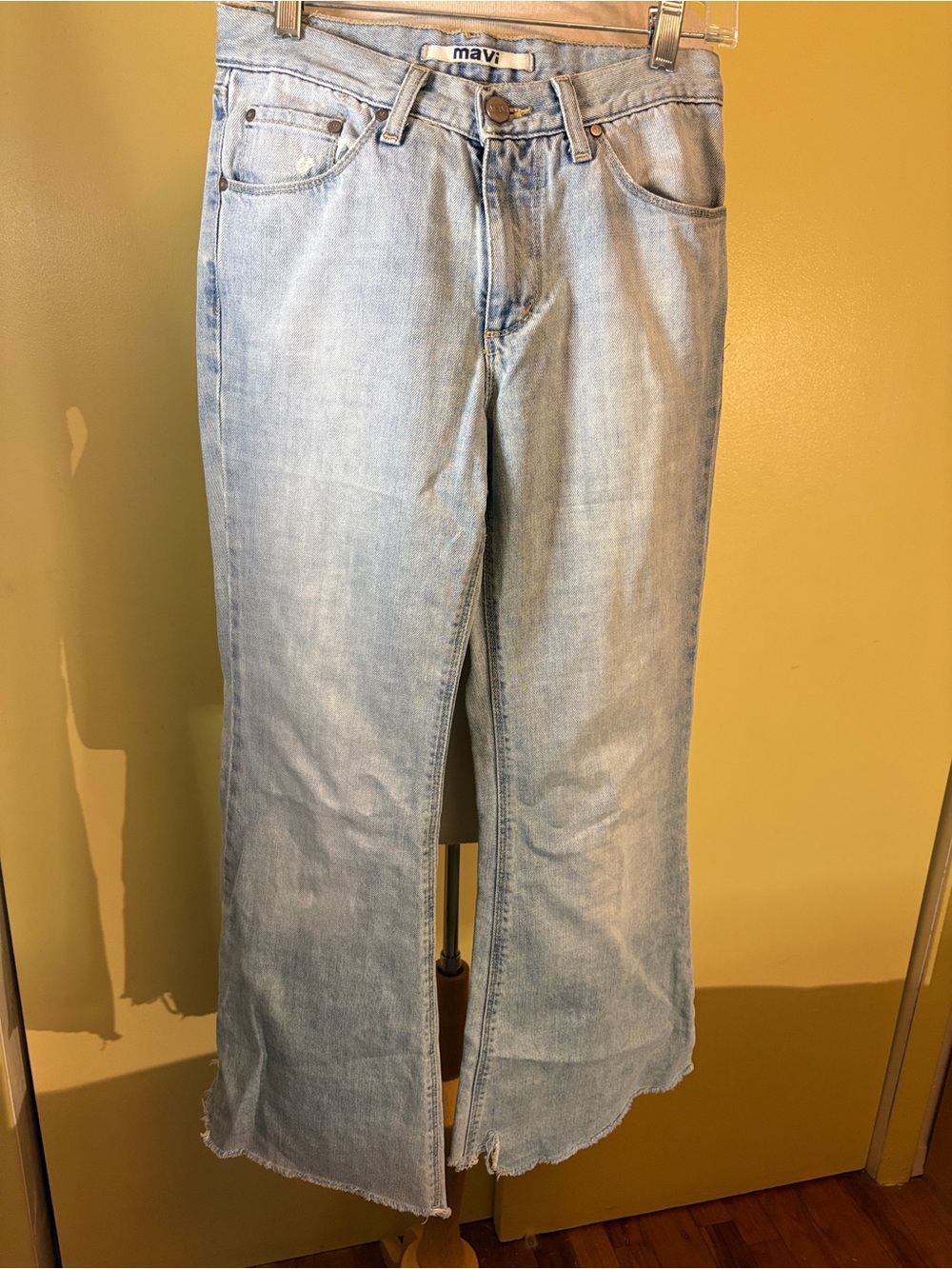Mavi Women’s Light Blue Wide Leg Jeans